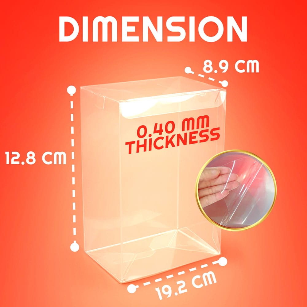 PET Protectors 10-Pack for Amiibo Figures