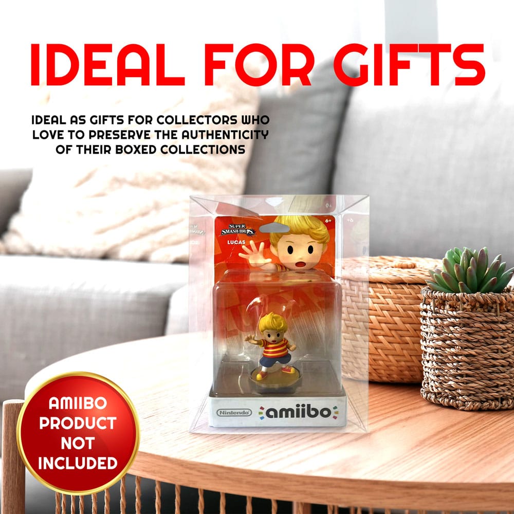 PET Protectors 10-Pack for Amiibo Figures