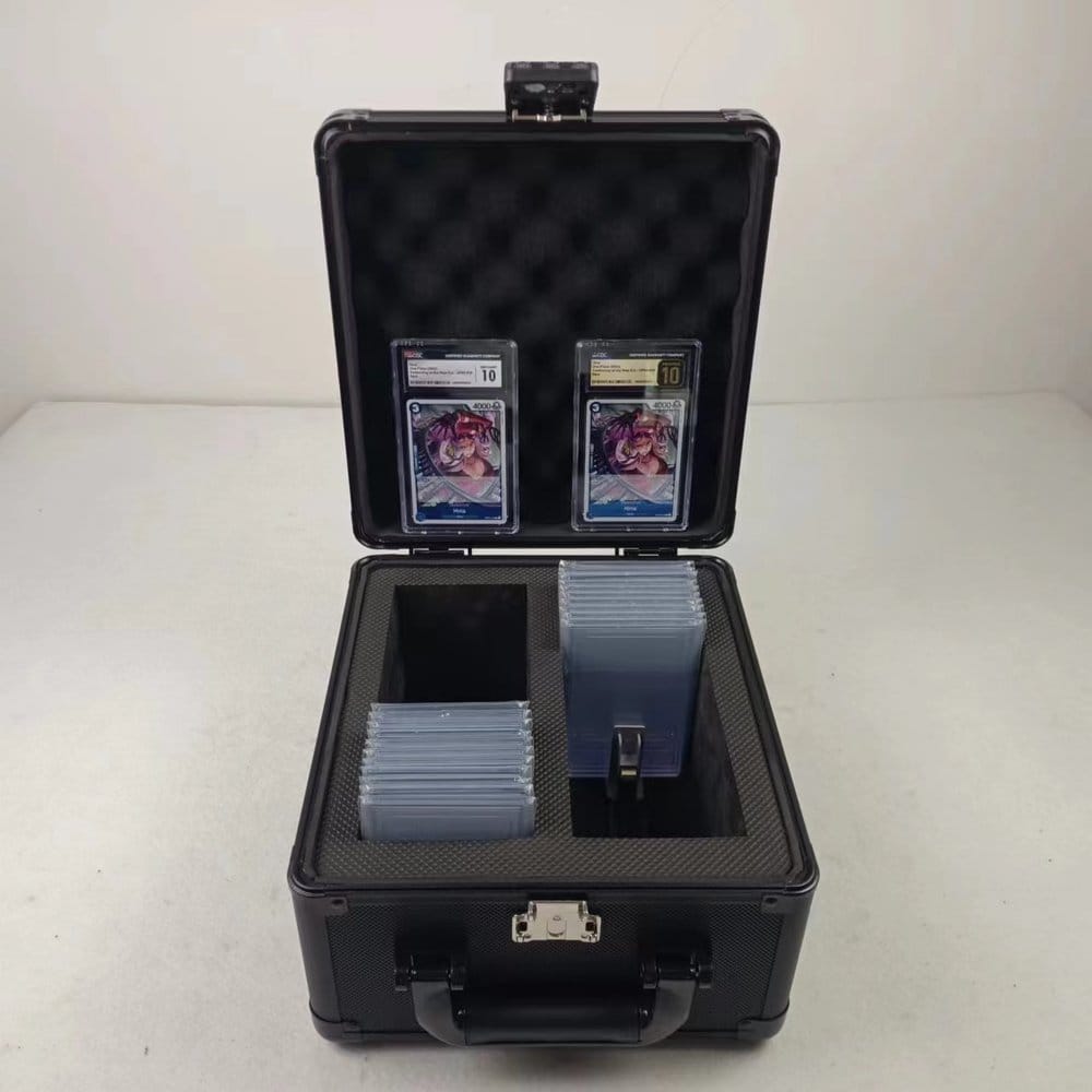 Evoretro Trading Card Storage Box for 60 Cards Gray