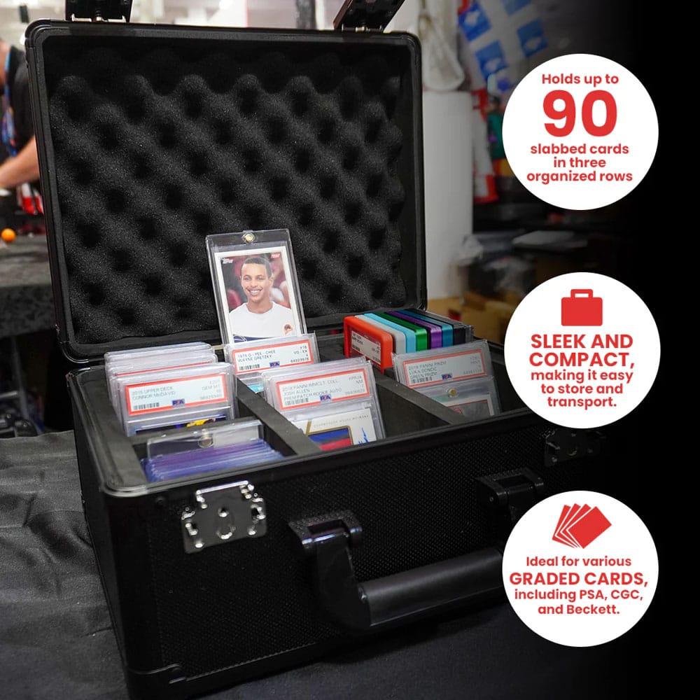 Evoretro Trading Card Suitcase Black Small