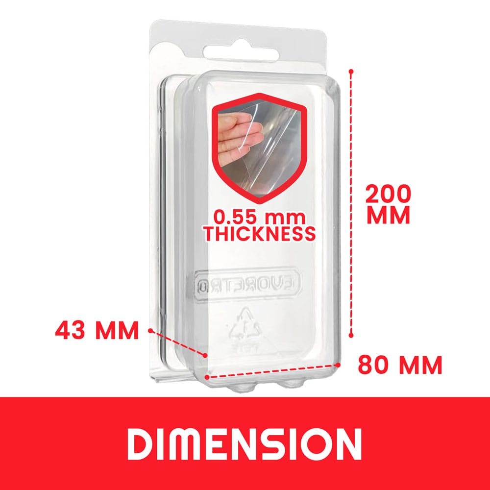 Clamshell PET Protectors 35-Pack for Action Figures XL