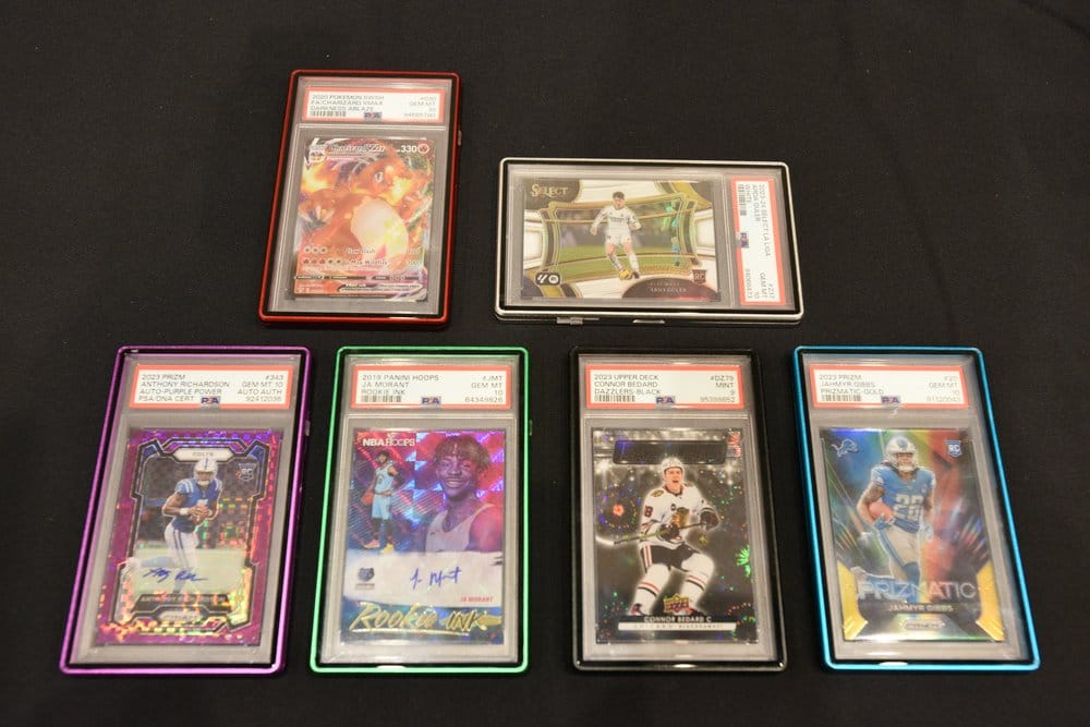Slab Case Protectors for PSA Graded Cards Black