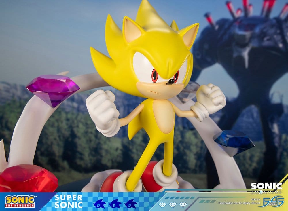 Sonic The Hedgehog Sonic Frontiers Resin Statue Super Sonic 45 cm