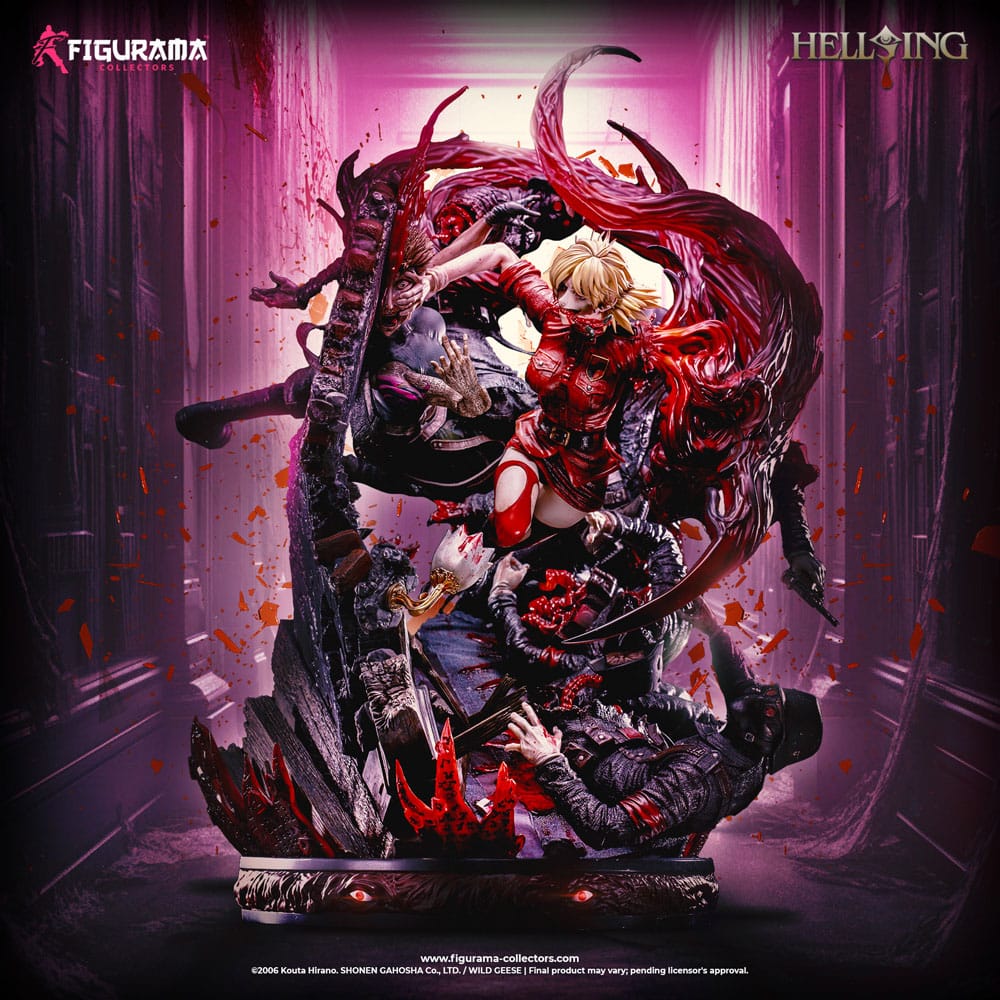 Hellsing Ultimate Elite Exclusive Statue 1/5 Seras Victoria 67 cm