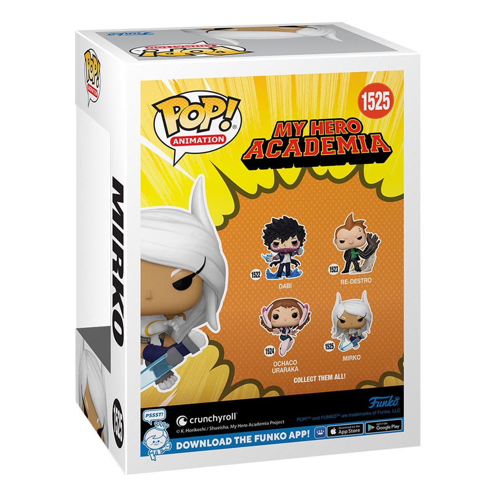 My Hero Academia - Hero League Baseball POP! Animation Vinyl Figure Mirko 9 cm