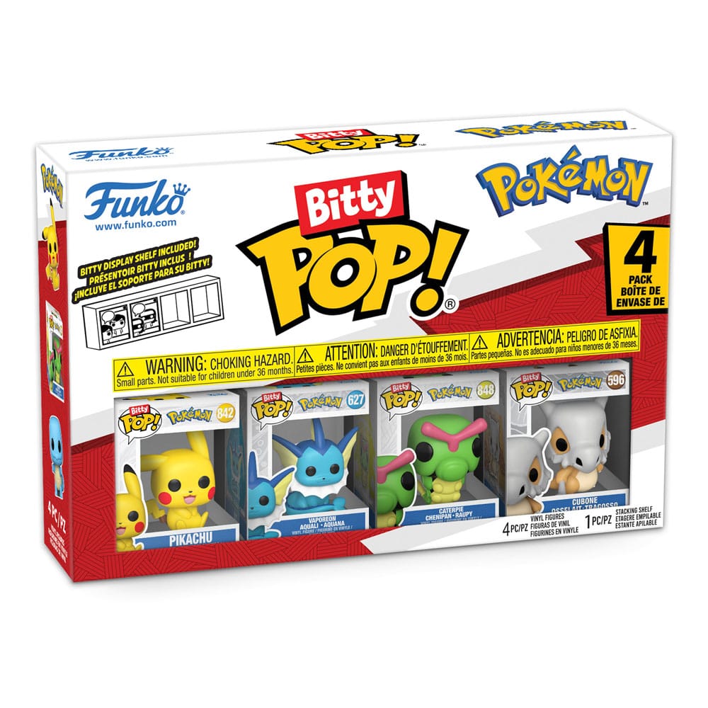 Pokémon Bitty POP! Vinyl Figure 4-Pack Series 1 2 cm