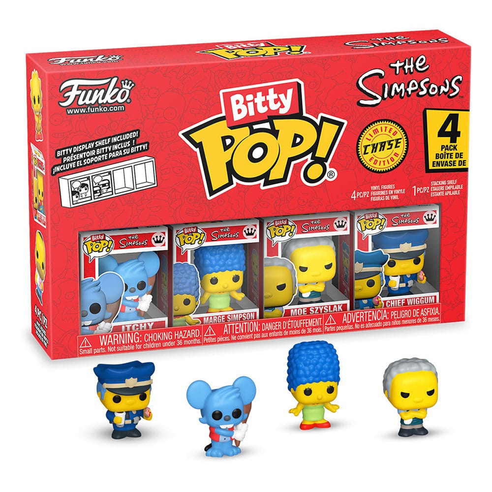 The Simpsons Bitty POP! Vinyl Figure 4-Pack Series 2 2 cm