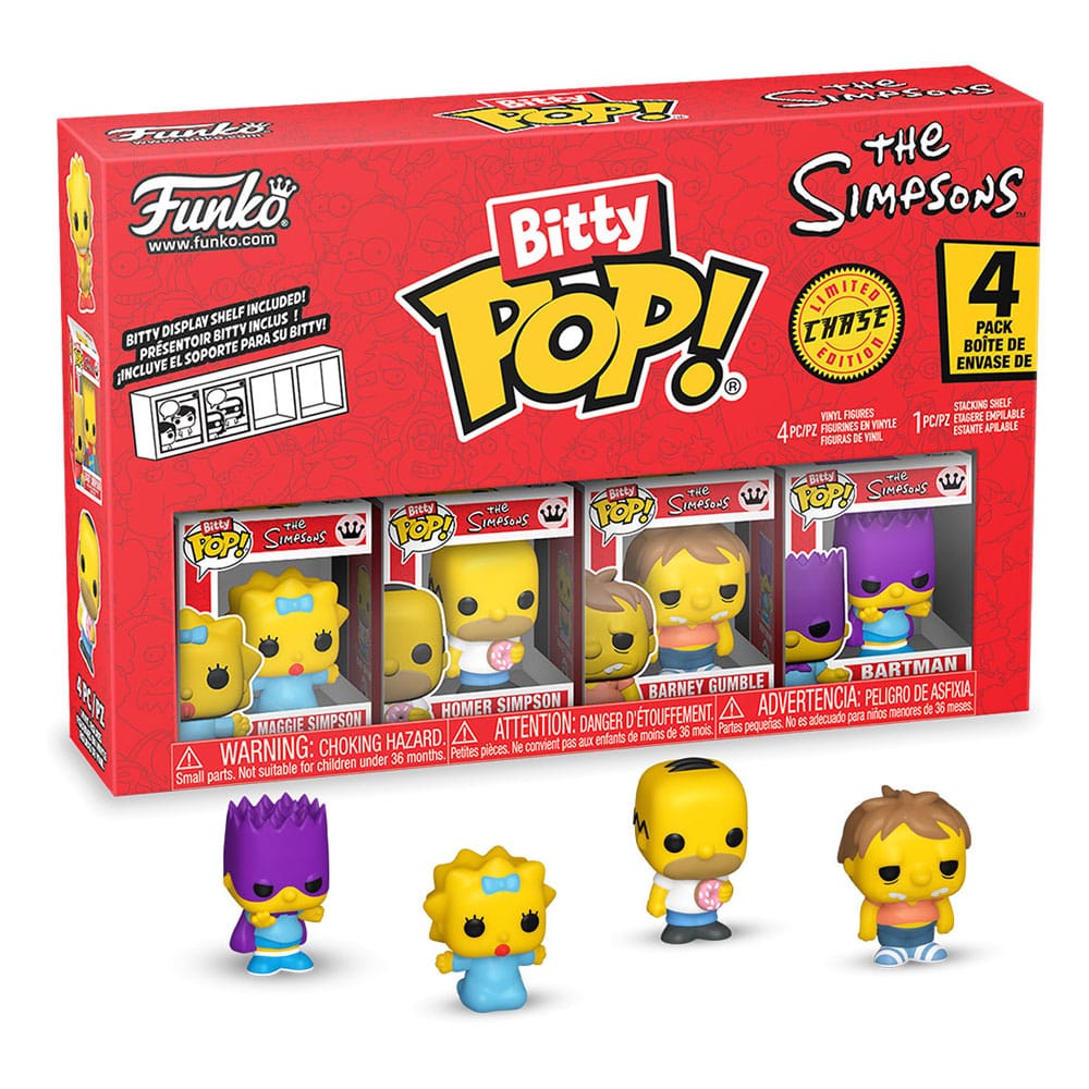 The Simpsons Bitty POP! Vinyl Figure 4-Pack Series 3 2 cm