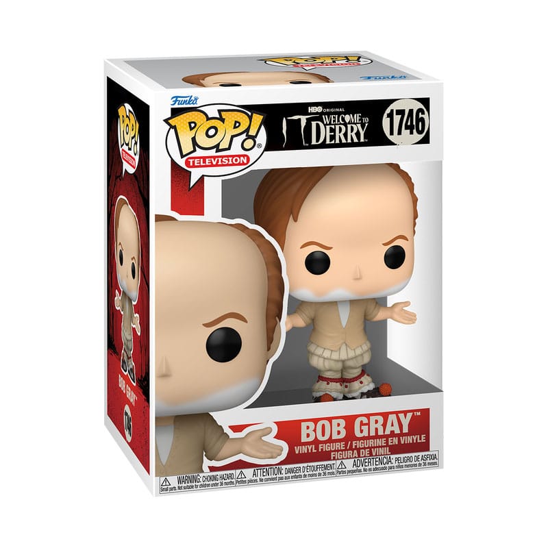 It-Welcome to Derry POP! Plus Vinyl Figure Bob Gray 9 cm