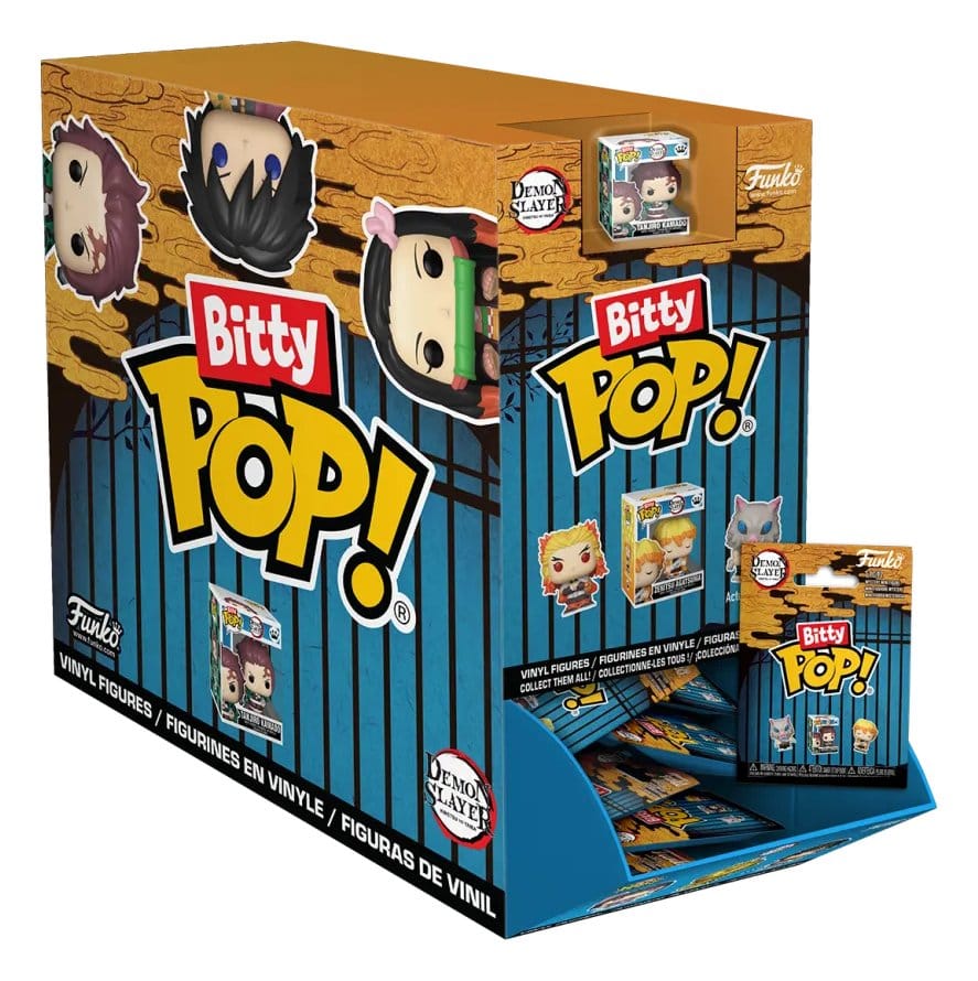 Demon Slayer: Kimetsu no Yaiba - The Movie Bitty POP! Vinyl Figures 2 cm Display (32)