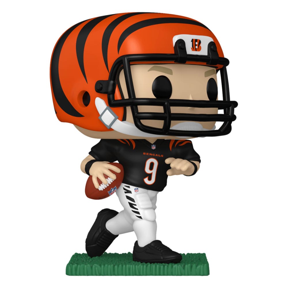 NFL: Legends POP! Sports Vinyl Figure Bengals- Joe Burrow(BK JRSY) 9 cm
