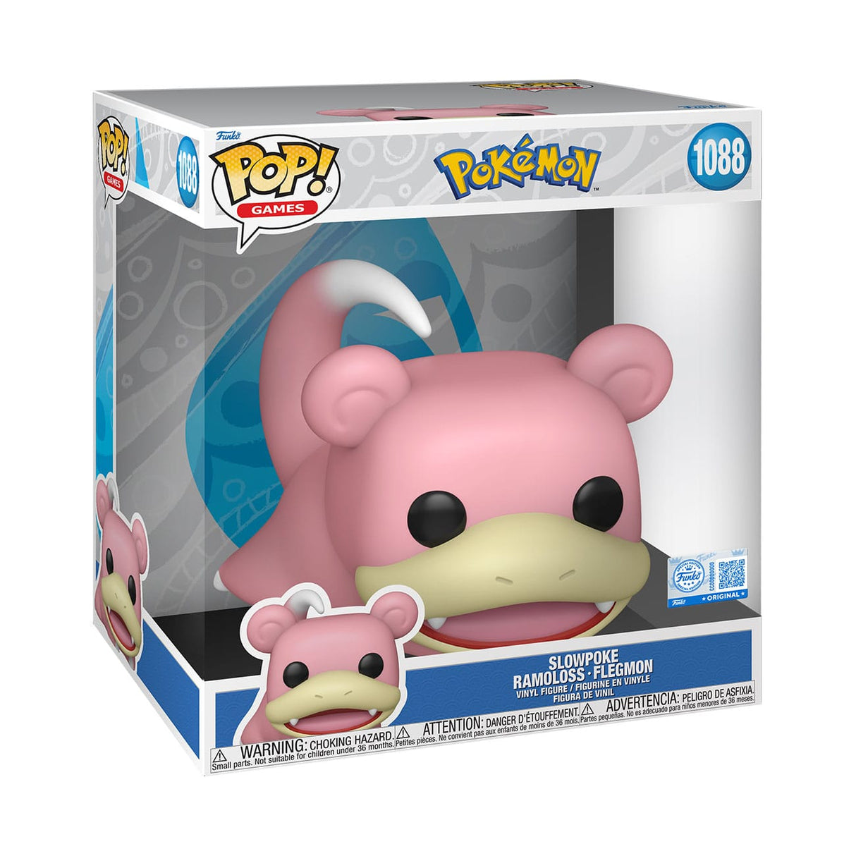 Pokemon Super Sized Jumbo POP! Vinyl Figure Slowpoke 25 cm