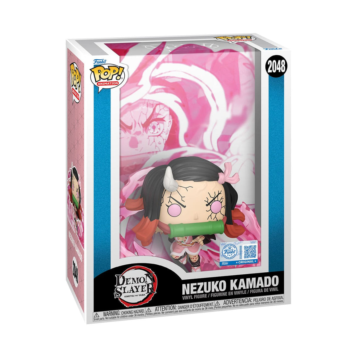 Demon Slayer: Kimetsu no Yaiba POP! Animation Cover Vinyl Figure Nezuko 9 cm