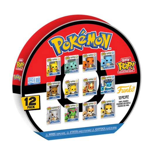 Pokemon Bitty POP! Vinyl Figure Multipack 2,5 cm Display (12)