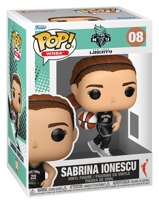 WNBA Legends POP! Sports Vinyl Figure Liberty- Sabrina Ionescu 9 cm