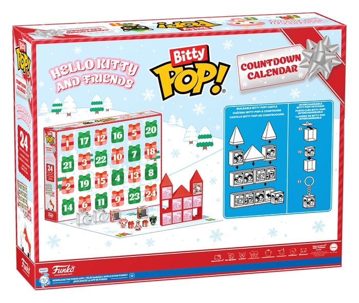 Hello Kitty Bitty POP! 24 Day Countdown Advent Calendar