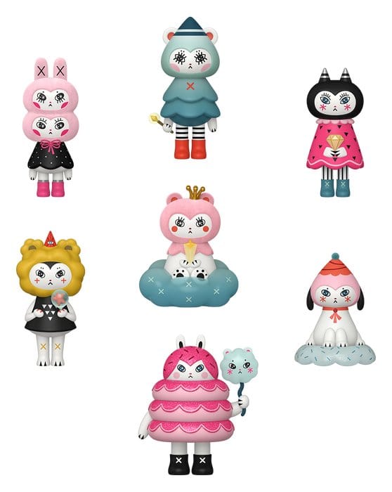 Funko-Legacy POP! PremBB Vinyl Figures Wonder Club PCQ with Chase 9 cm Assortment (6)
