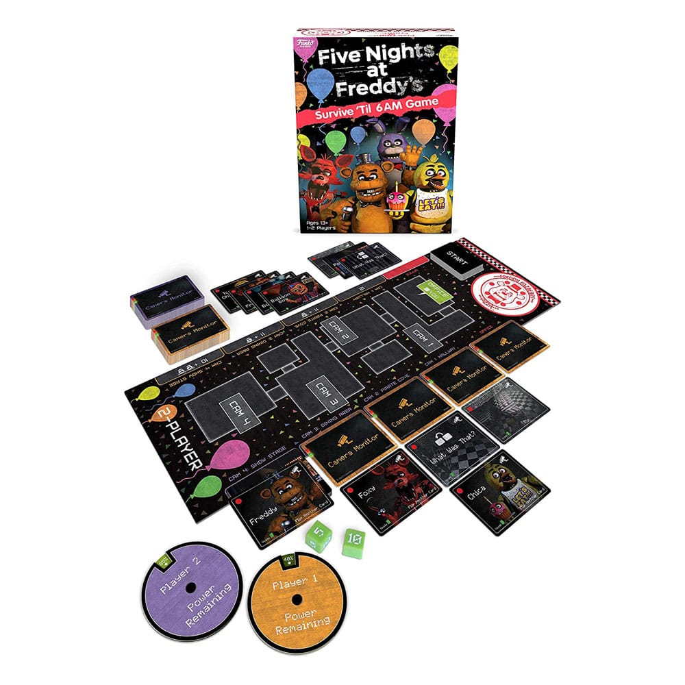 Five Nights at Freddy's Board Game Survive ´Til 6am
