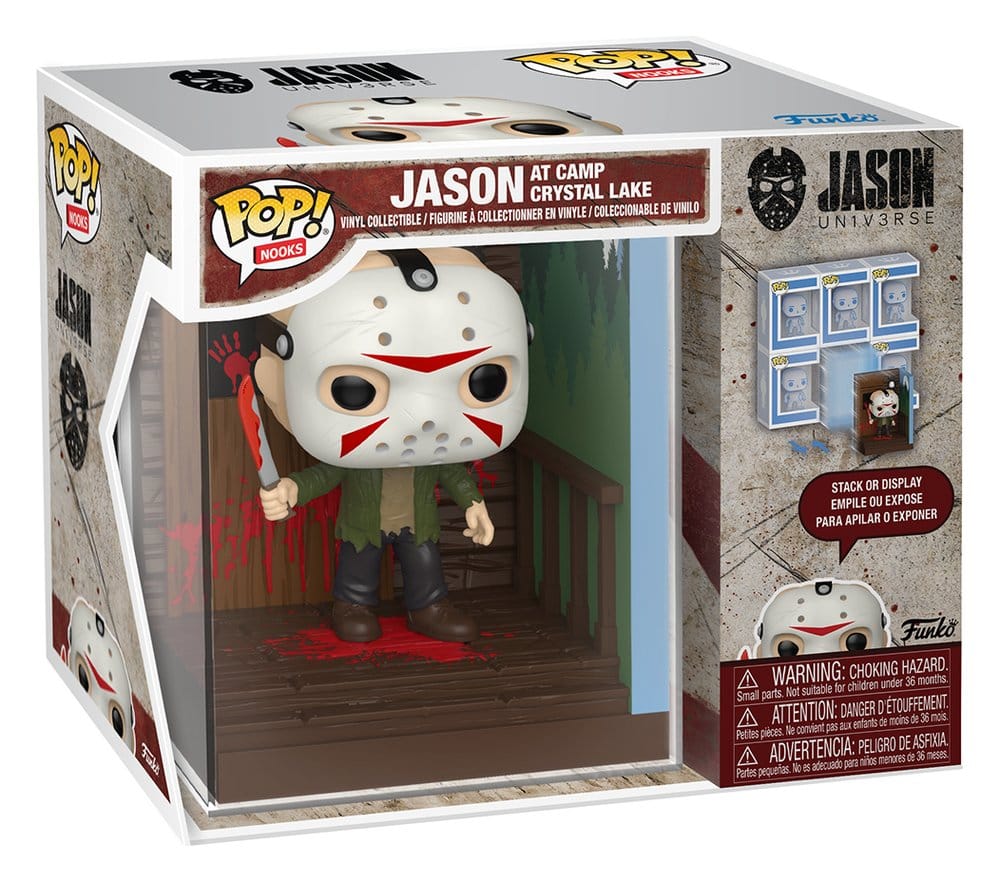 Friday the 13th POP! Nooks Vinyl Diorama Jason Underwater 16 cm