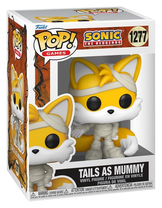Sonic the Hedgehog POP! Games Vinyl Figure Mummy Tails 9 cm