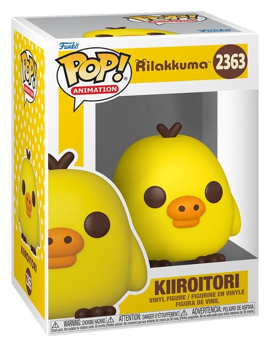 Rilakkuma POP! Animation Vinyl Figure Kiiroitori 9 cm
