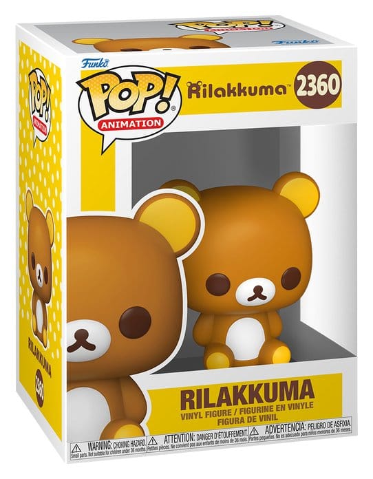 Rilakkuma POP! Animation Vinyl Figure Rilakkuma 9 cm