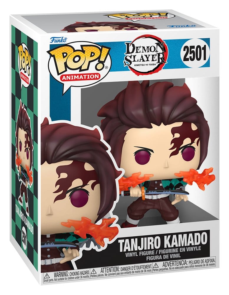 Demon Slayer: Kimetsu no Yaiba - The Movie POP! Animation Vinyl Figure Tanjiro 9 cm