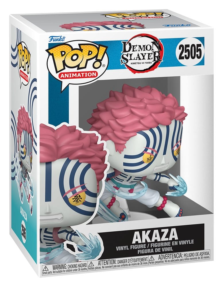 Demon Slayer: Kimetsu no Yaiba - The Movie POP! Animation Vinyl Figure Akaza 9 cm