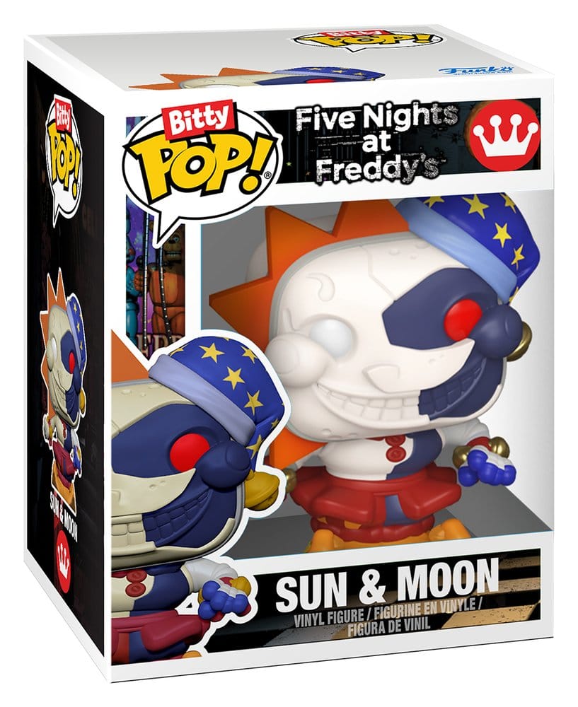 Five Nights at Freddy's Bitty POP! Vinyl Figure 2-Pack Withered Freddy & Sun & Moon 2 cm