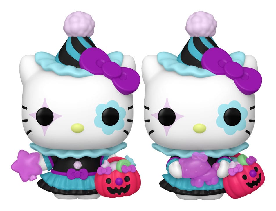 Sanrio POP! Animation Vinyl Figures : Hello Kitty- HK Spooky with Chase 9 cm Assortment (6)