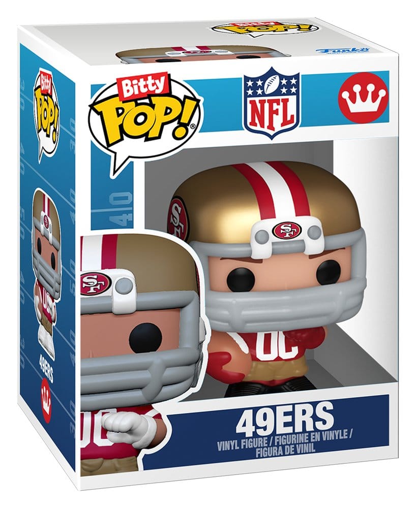 NFL Bitty POP! Helmets Vinyl Figures NFC Series 1 Assortment (12)