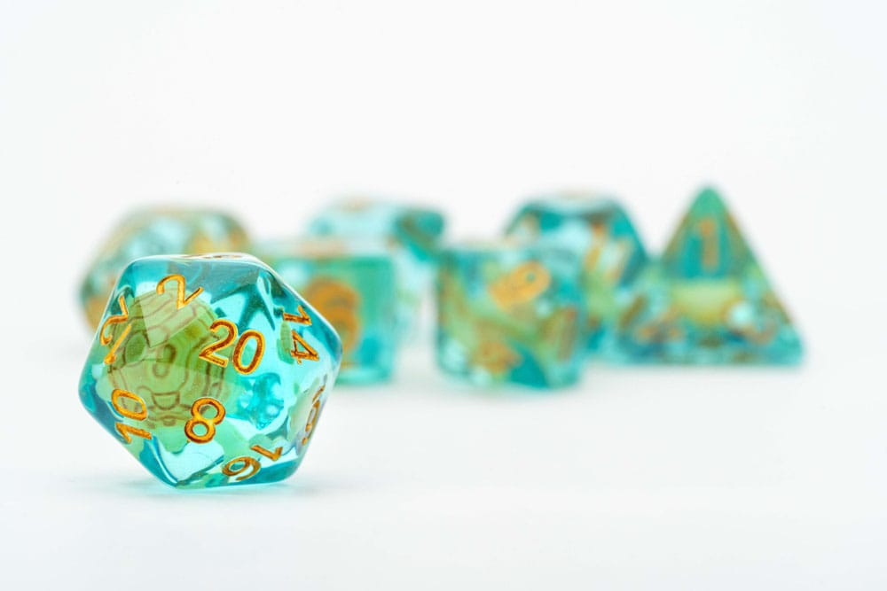 FanRoll Dice Set Turtle (7)