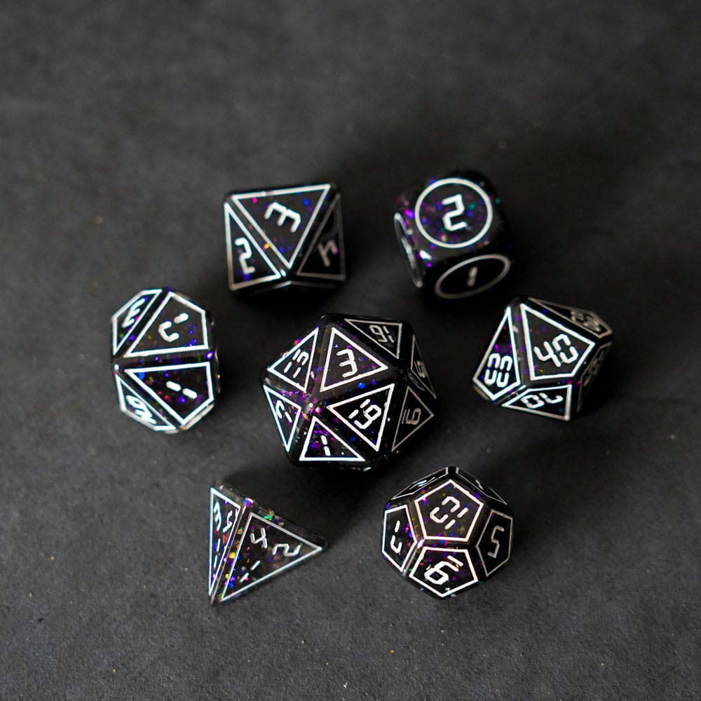 FanRoll Dice Set Framed Void (7)