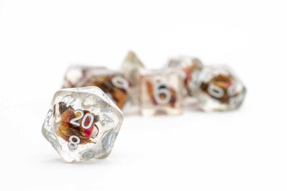 FanRoll Dice Set Rose (7)