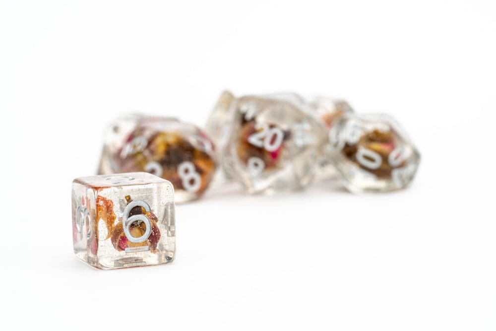 FanRoll Dice Set Rose (7)