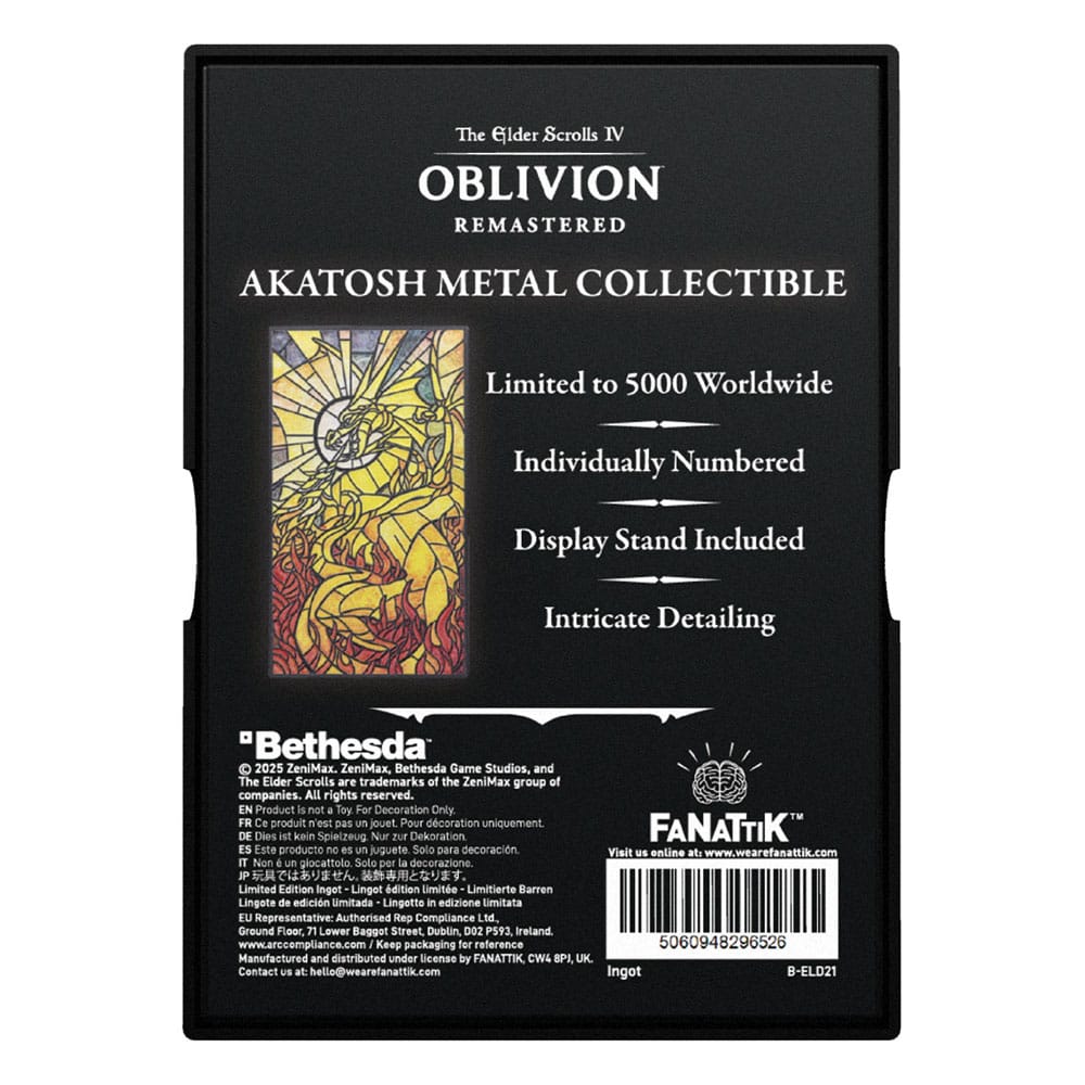 The Elder Scrolls IV: Oblivion Ingot Akatosh