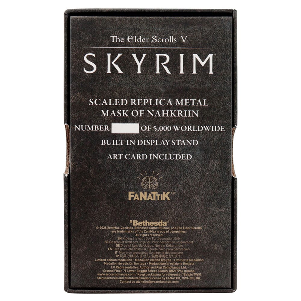 The Elder Scrolls V Replica Skyrim Nahkriin Dragon Priest Mask Limited Edition