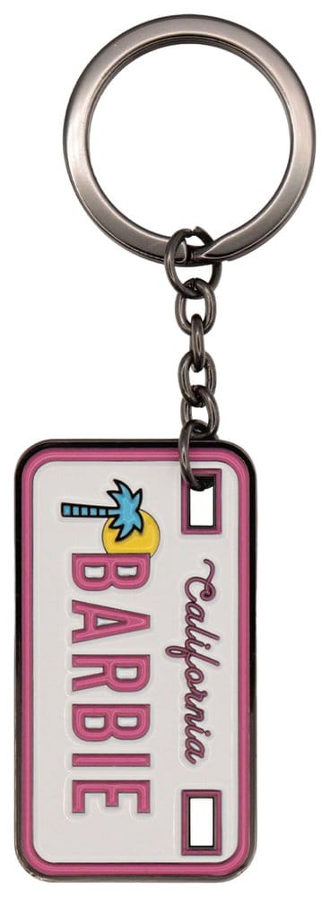 Barbie License Plate Keyring Limited Edition