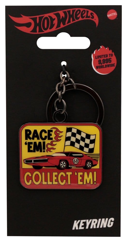 Hot Wheels Keyring Race 'Em Collect 'Em Limited Edition