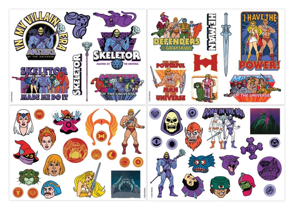Masters of the Universe Tech Sticker Pack