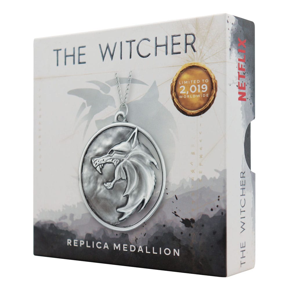 The Witcher Replica 1/1 Necklace Geralt´s Medallion