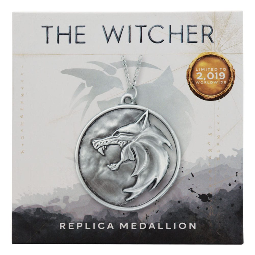 The Witcher Replica 1/1 Necklace Geralt´s Medallion