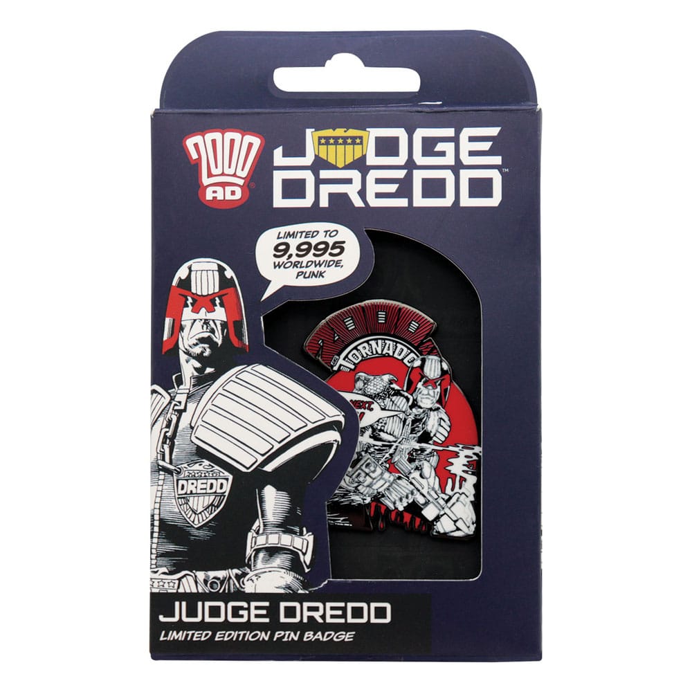 2000 AD Pin Badge Judge Dredd You're Next Punk Limited Edition