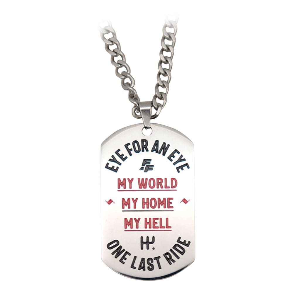 Fast & Furious Dog Tags with ball chain