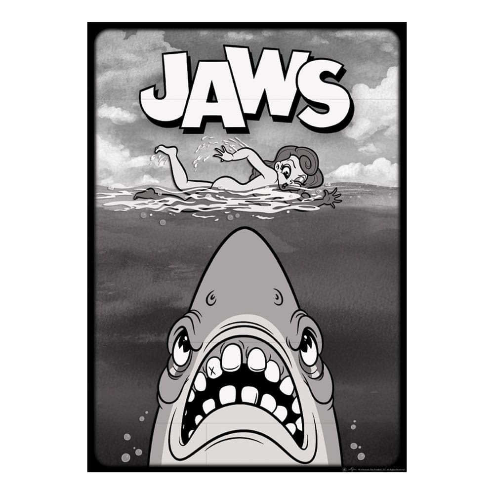 Jaws Art Print Limited Edition 42 x 30 cm