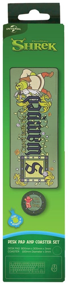 Shrek Desk Pad & Coaster Set
