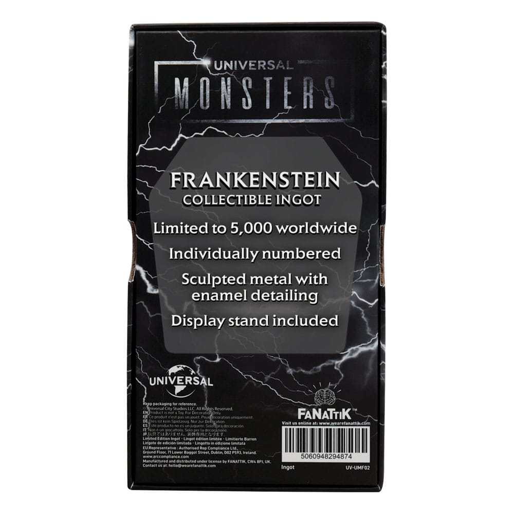 Universal Monsters Ingot Frankenstein´s Monster Limited Edition