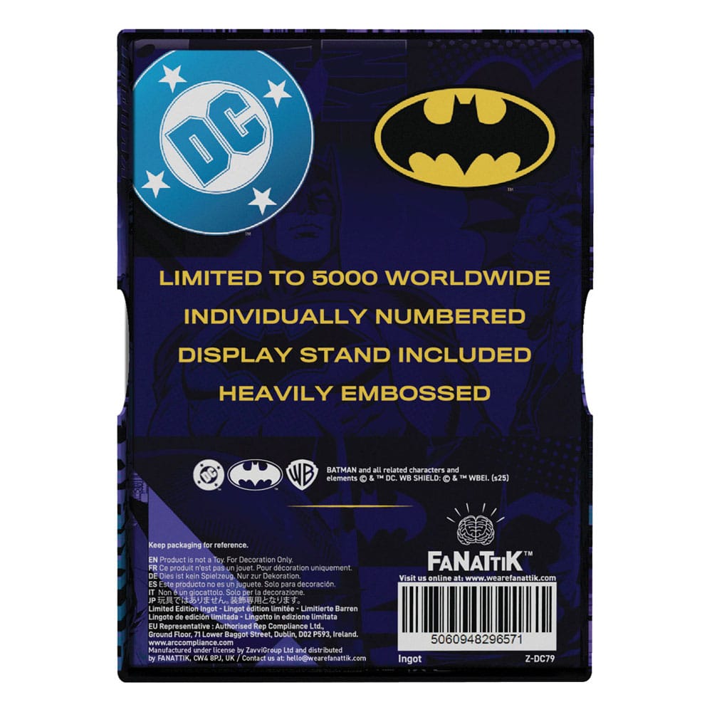DC Comics Ingot Batman Detective Comics #9 Limited Edition
