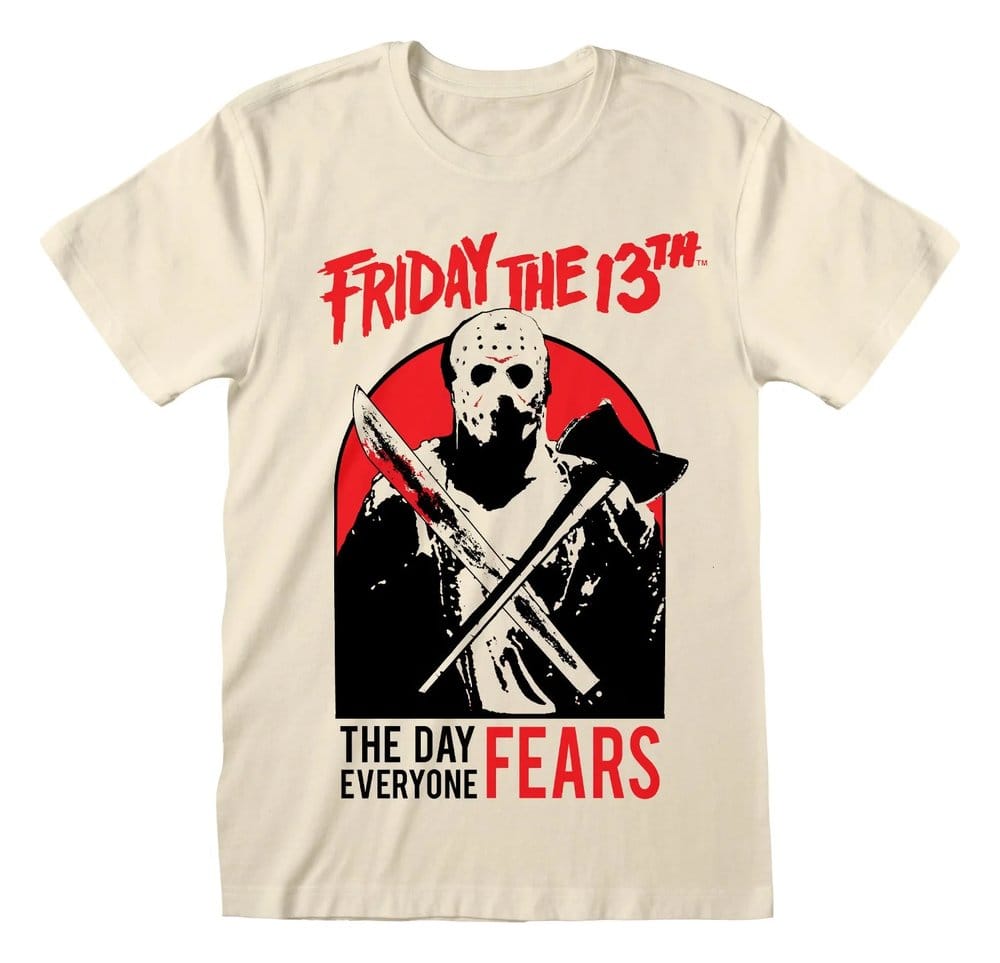 Friday the 13th T-Shirt Day Everyone Fears Size L