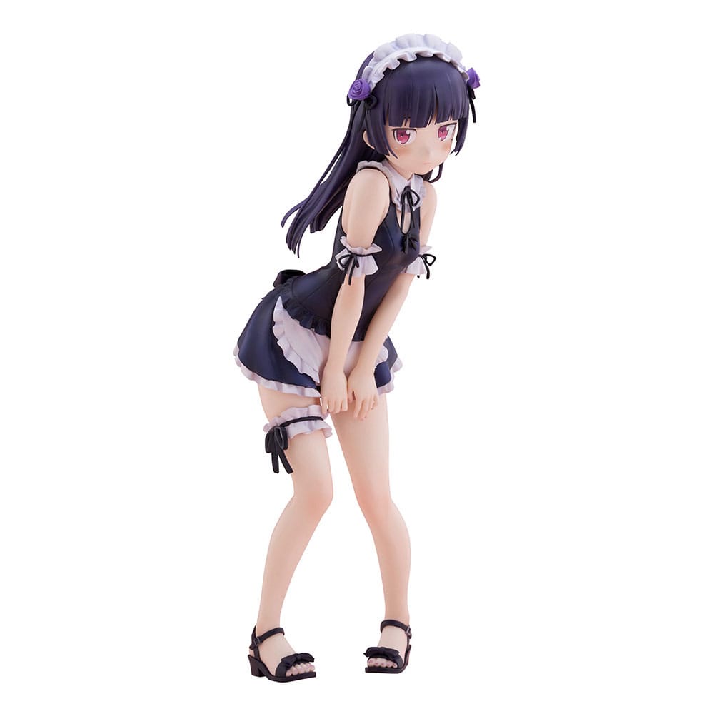 Ore no Imouto ga Konna ni Kawaii Wake ga Nai. Tenitol Tall PVC Statue Kuroneko swimsuits maid Ver. 27 cm